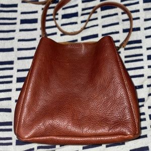 Portland Leather Goods Butterfly Bag in Nutmeg